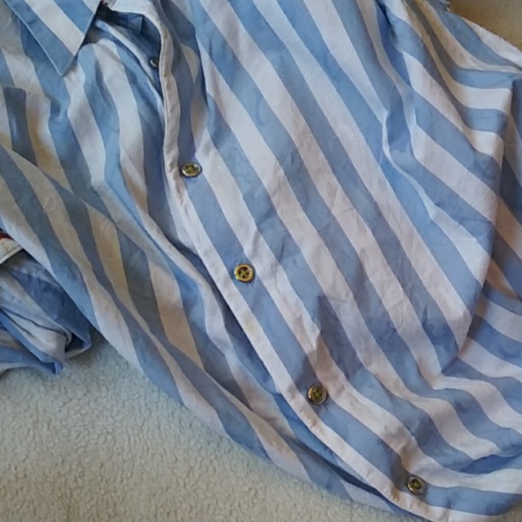 Robert Graham embroidered cuff shirt - Picture 8 of 8